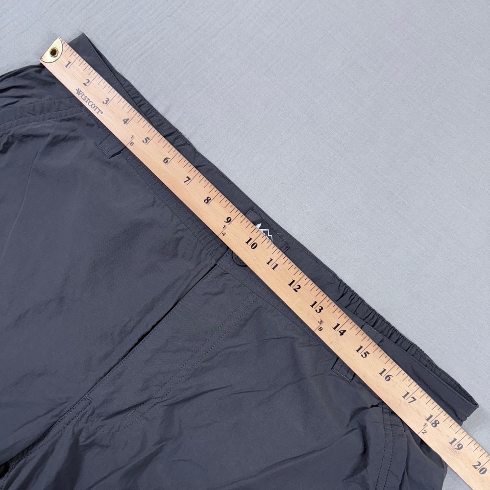 REI Co-op Convertible Cargo Pants Mens Size 40x30 Zip Hiking Travel Outdoor Gray - Picture 4 of 12